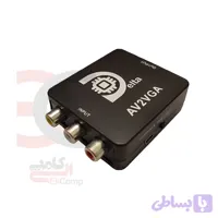 مبدل AV به VGA دلتا مدل 4K | تبدیل AV به VGA