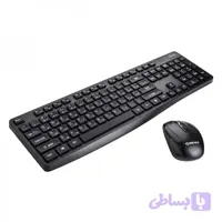 کیبورد و ماوس بی‌سیم وان مکس مدل OM-4700WB | ست Wireless با دانگل USB