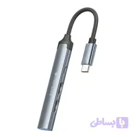 هاب 4 پورت USB-C لایت ویو مدل LW-HUB-C304