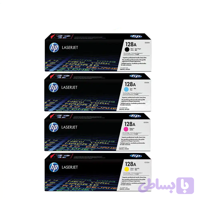 کارتریج HP 128A چهار رنگ | خرید تونر اچ پی (طرح وارداتی)