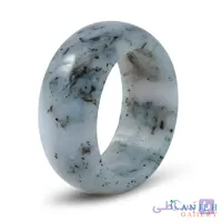 انگشتر سنگی عقیق کلسدونی کد N3001