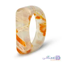 انگشتر سنگی عقیق روتایلی کد N177