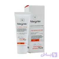 فلوئید ضد آفتاب پوست نرمال تا خشک مارگریت Margritte Normal And Dry Skin Sun Screen Fluid SPF50