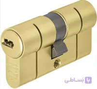 مغزی قفل (دو سیلندره) آبوس D6PS مدل 7 سانت قابلمه سایز 30/40 دو طرف کلید
