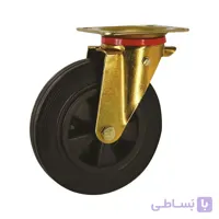 چرخ مخزن زباله رینگ پلاستیکی لاستیکی
