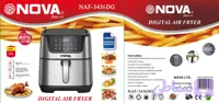 سرخ کن بدون روغن نووا 6.5Lمدل 3436