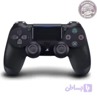 دسته بازی سونی مشکی (غیر اصل) PS4 Dualshock 4 ( جت بلک ، برد اصلی )