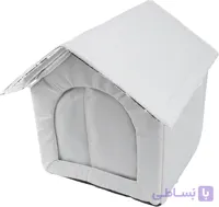 جای خواب سگ و گربه طرح کلبه عایق‌بندی شده در فضای باز، ضد گزش برای زمستان