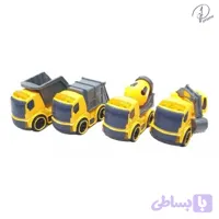 ماشین اسباب بازی مدل تیم راهسازی alleall