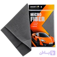 دستمال میکروفایبر SMART KIT مخصوص شستشو و پولیش خودرو 30*40