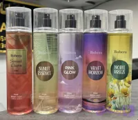 بادی میست‌های خوشبوکننده بدن روبرا (Rubera Fine Body Mist) – حجم ۲۵۰ میلی‌لیتر