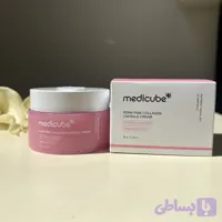 کرم کپسولی کلاژن صورتی PDRN و نیاسینامید 5% مدیکوب Medicube وزن 55 گرم