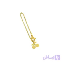 آویز ساعت استیل زنانه طرح گیلاس