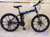 دوچرخه تاشو سایز 26 HUMMER دنده شیمانو رنگ‌ آبی