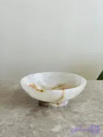 ظرف میوه خوری سنگی(بشقاب میوه خوری / کاسه میوه خوری) کد محصول ONO81101 (هدیه تولد _هدیه روز مادر_ هدیه روز زن-جهیزیه عروس _هدیه منزل نو_ست مدیریتی_هدیه شیک_هدیه ارزان)