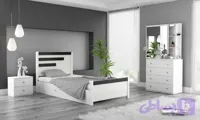 تخت خواب یکنفره مدل رادو