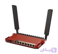 روتر میکروتیک MikroTik L009UiGS-2HaxD-IN | WiFi 6 | 8 پورت گیگابیت | SFP+ 2.5G | PoE