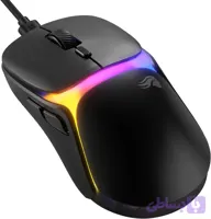 موس گیمینگ باسیم گلوریس مدل Glorious Model O3 Wired – وزن فوق سبک ۵۴ گرم ، کلیدهای نوری ، ۱۳۰ میلیون کلیک ، حسگر BAMF 3.0 با دقت ۳۰ هزار DPI، ردیابی ۷۵۰ IPS ، شتاب ۵۰G ، رنگ مشکی