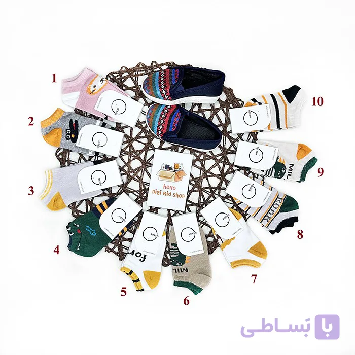 جوراب طرح دار