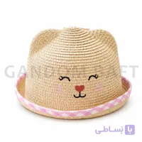 کلاه حصیری بچگانه عروسکی – کد G363