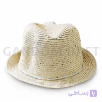 کلاه حصیری بچگانه پولکی رنگی – کد G364
