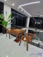 میز تخته نرد و شطرنج لاکچری