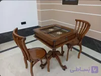 میز تخته نرد و شطرنج کلاسیک