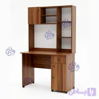 میز تحریر کتابخانه دار همراه کشو و کمد k-001