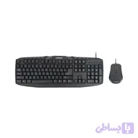 کیبورد و ماوس گرین مدل GKM305 با حروف فارسی