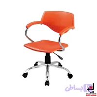 صندلی کارمندی پلاستیک راحتیران مدل F 510 P