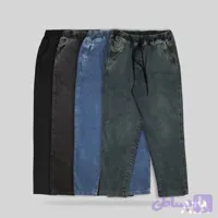 شلوار جین کمر کش سوپرسایز