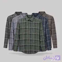 پیراهن چهارخونه سایز بزرگ