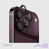 محافظ لنز یونیک مدل AluGuard رنگ بورگاندی مناسب iPhone 18 Pro – Pro Max