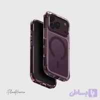قاب یونیک Combat رنگ بورگاندی مناسب iPhone 18 Pro