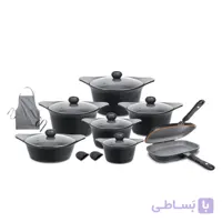 سرویس پخت و پز 17 پارچه ام جی اس مدل کره ای C