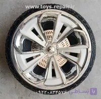 چرخ ماشین شارژی قطر 25 عرض 8 سانتی متر