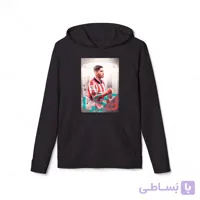 هودی سیاه طرح سوارز کد 029