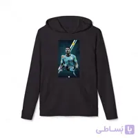 هودی سیاه طرح سوارز کد 030