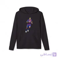 هودی سیاه طرح سوارز کد 035