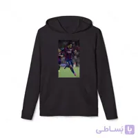 هودی سیاه طرح سوارز کد 028