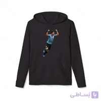 هودی سیاه طرح سوارز کد 034