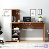 میز تحریر درب دار مدل آوا دو میزون چوب