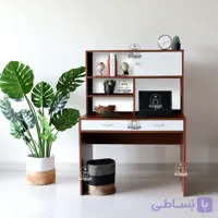 میز تحریر مدل پروا دو میزون چوب