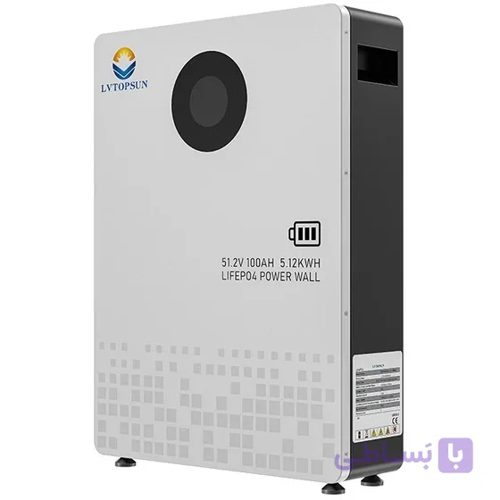 باتری لیتیومی LVTOPSUN مدل LVTS512100 ظرفیت 5.12 کیلووات ساعت (51.2V 100Ah)