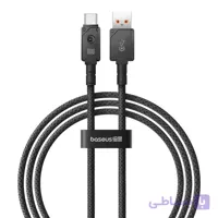 کابل شارژ USB به Type-C بیسوس ۱متری Baseus Unbreakable Aramid Series P10355801111 100W