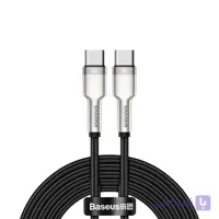 کابل USB-C to USB-C بیسوس Baseus Cafule Metal CATJK-D01