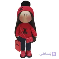 عروسک مدل روسی طرح دختر کد dg-008-1 ارتفاع ۳۰ سانتی متر