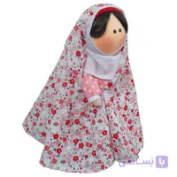 عروسک طرح روسی مدل جشن تکلیف کد Dg-0078 ارتفاع 30 سانتیمتر رنگ بنفش