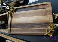 سینی چوبی طرح شکوفه