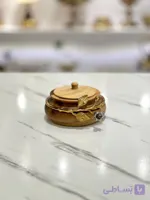 قندان چوبی طرح لاله
